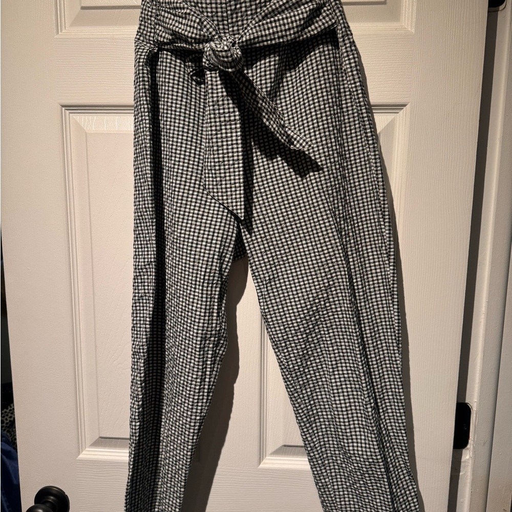 Free People Gingham pant